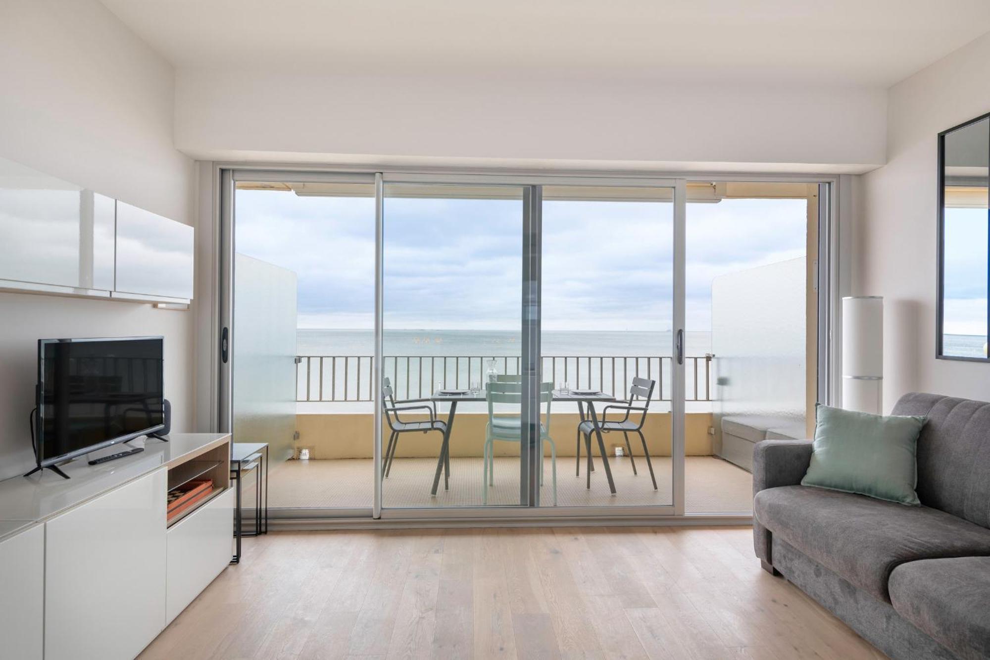 Vue Mer ! Appartement Pour 4 La Baule-Escoublac Exteriör bild